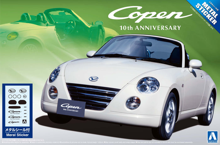 AOSHIMA 04944 Daihatsu Copen 10Th Anniversary 1/24 Scale Kit- Japan Figure Store - #1 Bring To You The Best Japanese Goods