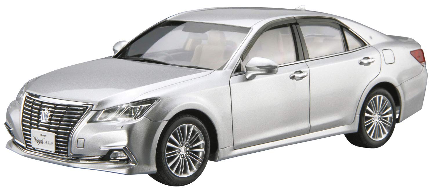 AOSHIMA The Model Car 1/24 Toyota Grs210/Aws210 Crown Royal Saloon G '15 Plastic Model- Japan Figure Store - #1 Bring To You The Best Japanese Goods