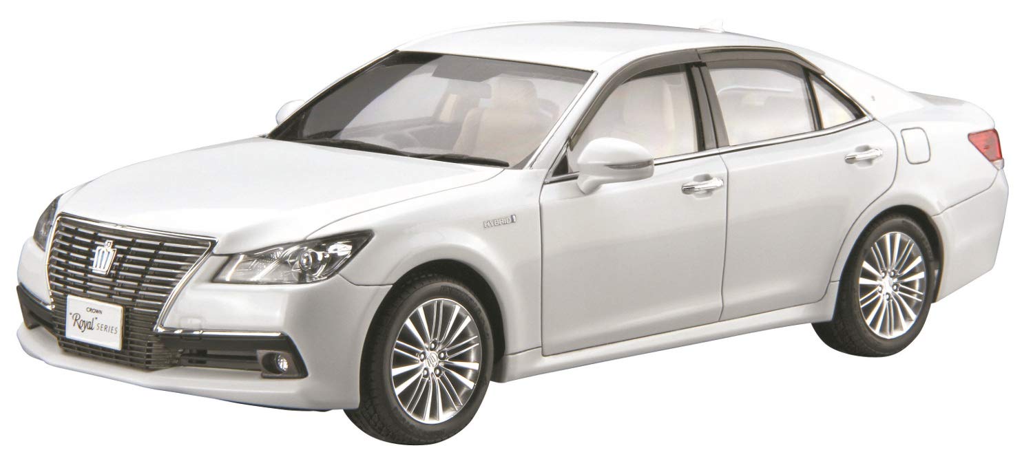 AOSHIMA The Model Car 1/24 Toyota Grs210/Aws210 Crown Royal Saloon G '15 Plastic Model- Japan Figure Store - #1 Bring To You The Best Japanese Goods