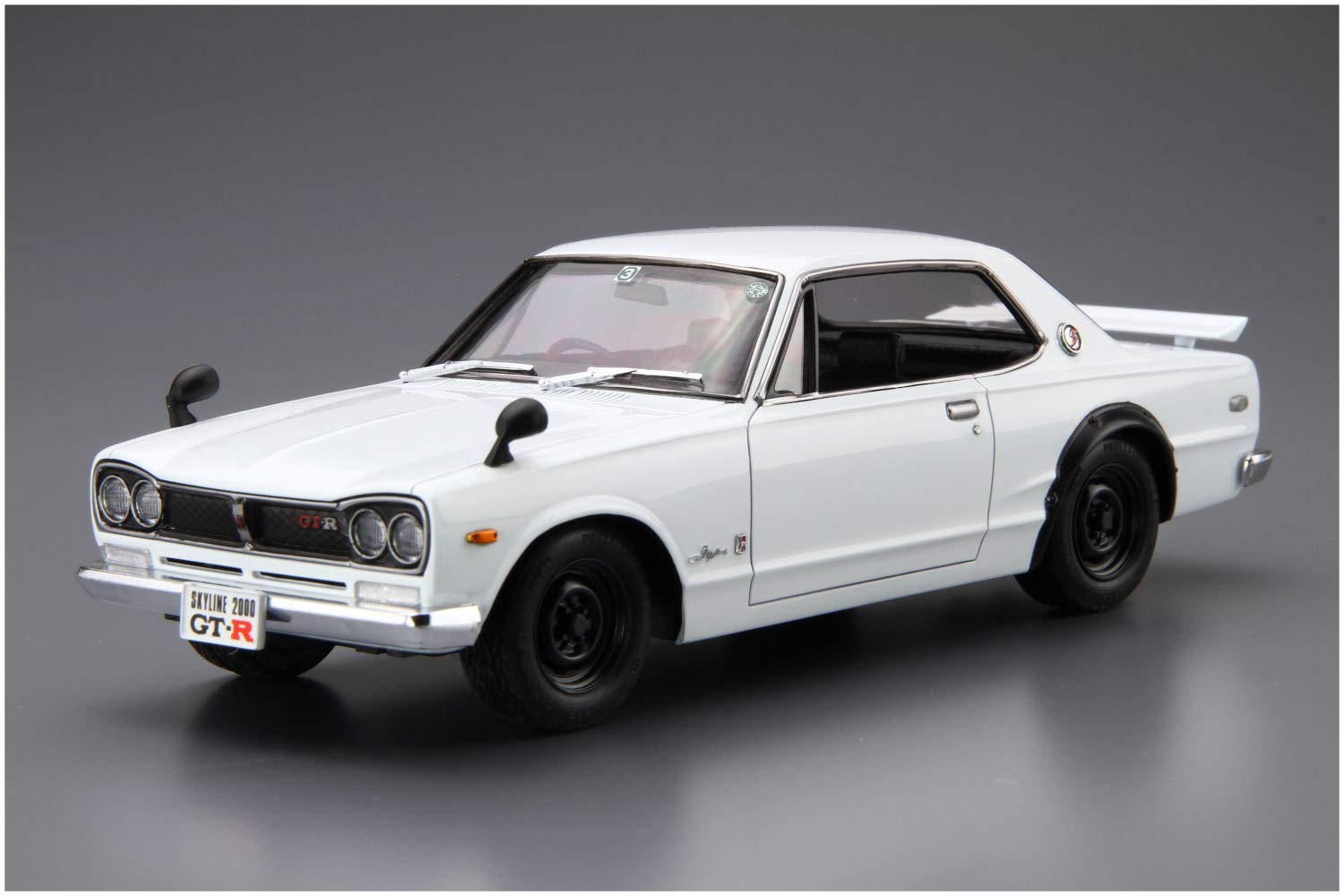 AOSHIMA The Model Car 1/24 Nissan Kpgc10 Skyline Ht2000Gt-R '71 Plastic Model- Japan Figure Store - #1 Bring To You The Best Japanese Goods
