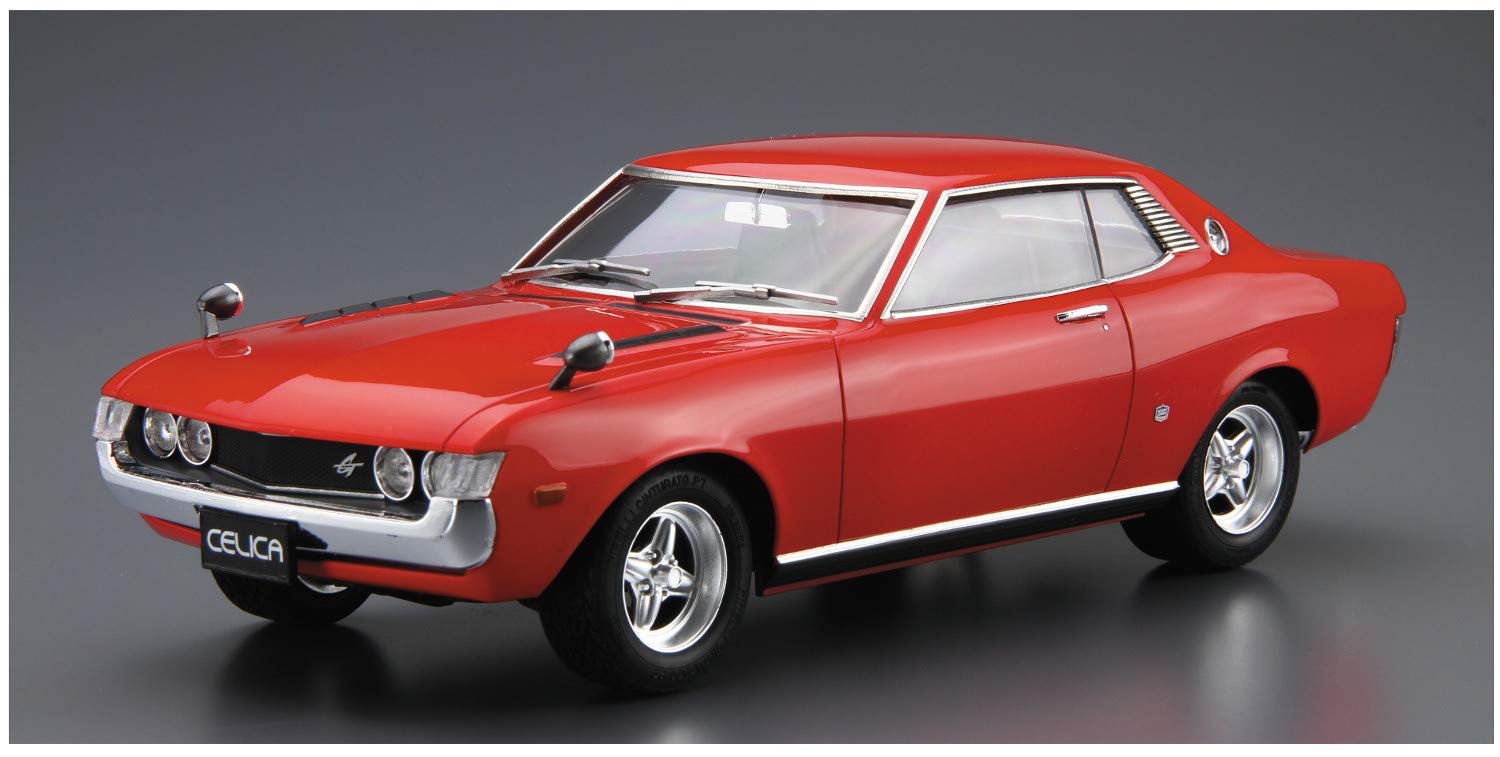 AOSHIMA The Model Car 1/24 Toyota Ta22 Celica 1600Gt 1972 Plastic Model- Japan Figure Store - #1 Bring To You The Best Japanese Goods