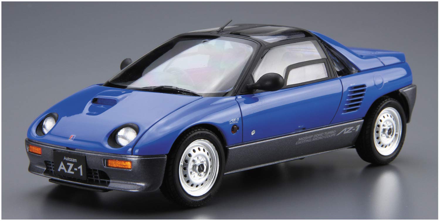 AOSHIMA The Model Car 1/24 Mazda Pg6Sa Az-1 '92 Plastic Model- Japan Figure Store - #1 Bring To You The Best Japanese Goods