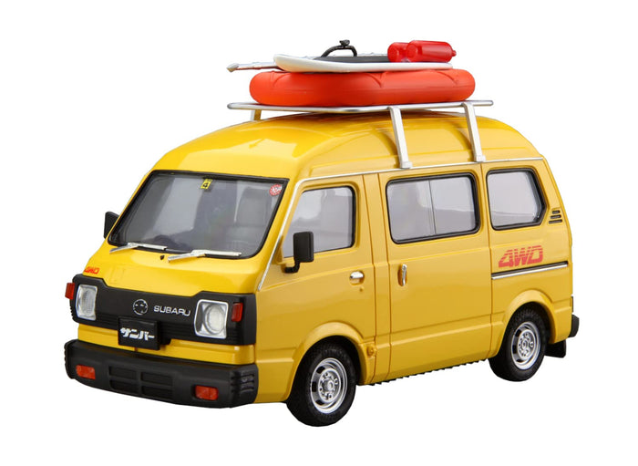 AOSHIMA The Model Car 1/24 Subaru Tt1 Sambar High-Roof 4Wd '80 Plastic Model- Japan Figure Store - #1 Bring To You The Best Japanese Goods