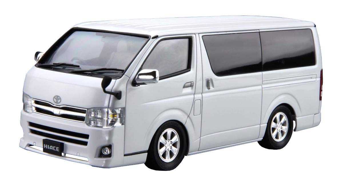 AOSHIMA The Model Car 1/24 Toyota Trh200V Hiace Super Gl '10 Plastic Model- Japan Figure Store - #1 Bring To You The Best Japanese Goods