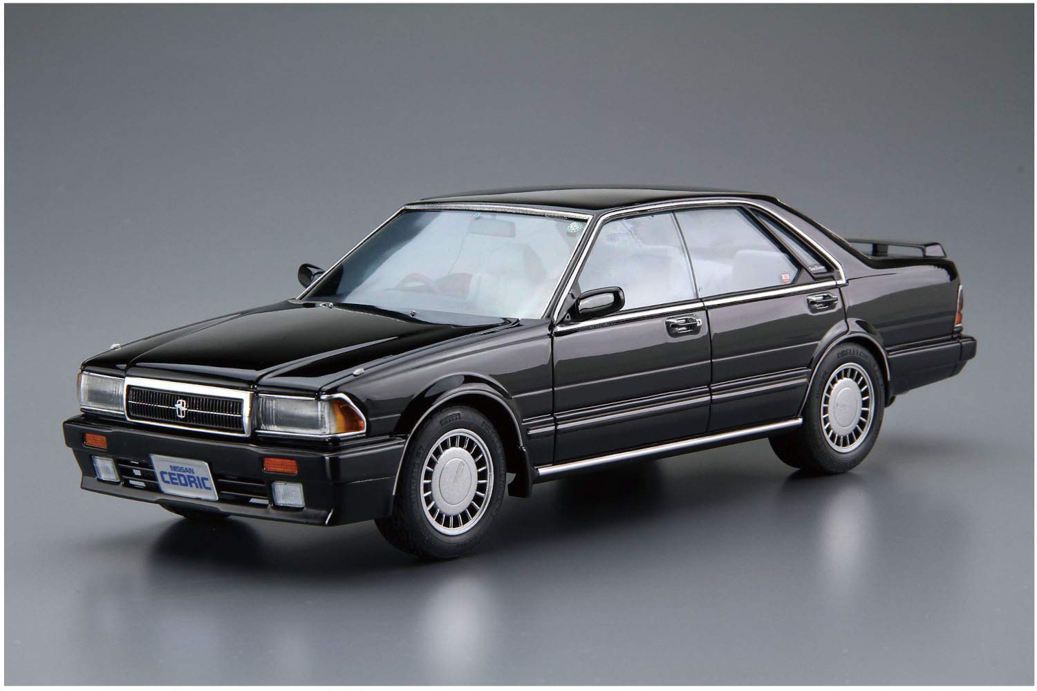 AOSHIMA The Model Car 1/24 Nissan Y31 Cedric/Gloria V20 Twincam Turbo Gran Turismo Sv '87 Plastic Model- Japan Figure Store - #1 Bring To You The Best Japanese Goods