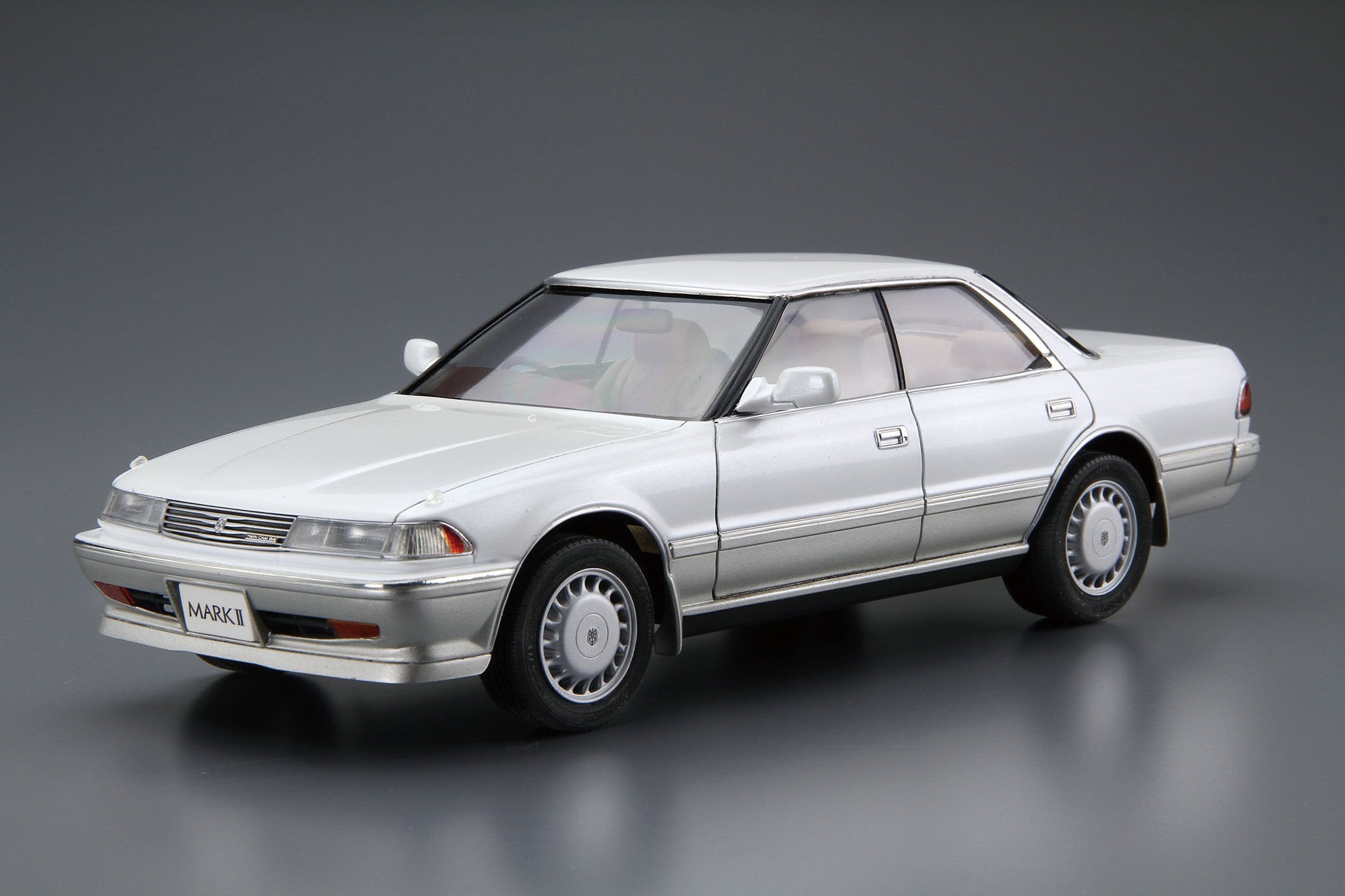 AOSHIMA The Model Car 1/24 Toyota Gx81 Mark Ii 2.0 Grande Twincam 24 '88 Plastic Model- Japan Figure Store - #1 Bring To You The Best Japanese Goods