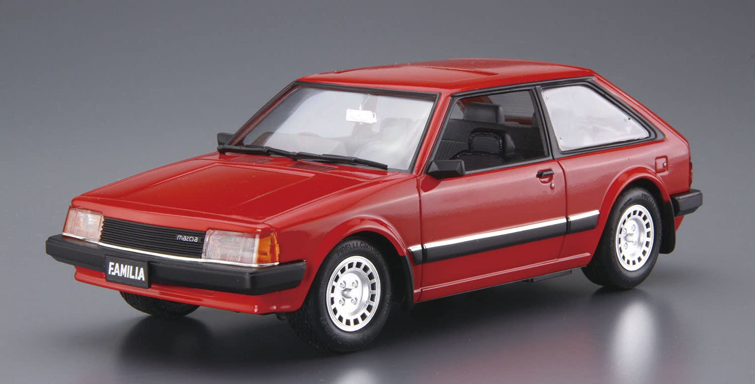 AOSHIMA The Model Car 1/24 Mazda Bd Familia Xg '80 Plastic Model- Japan Figure Store - #1 Bring To You The Best Japanese Goods