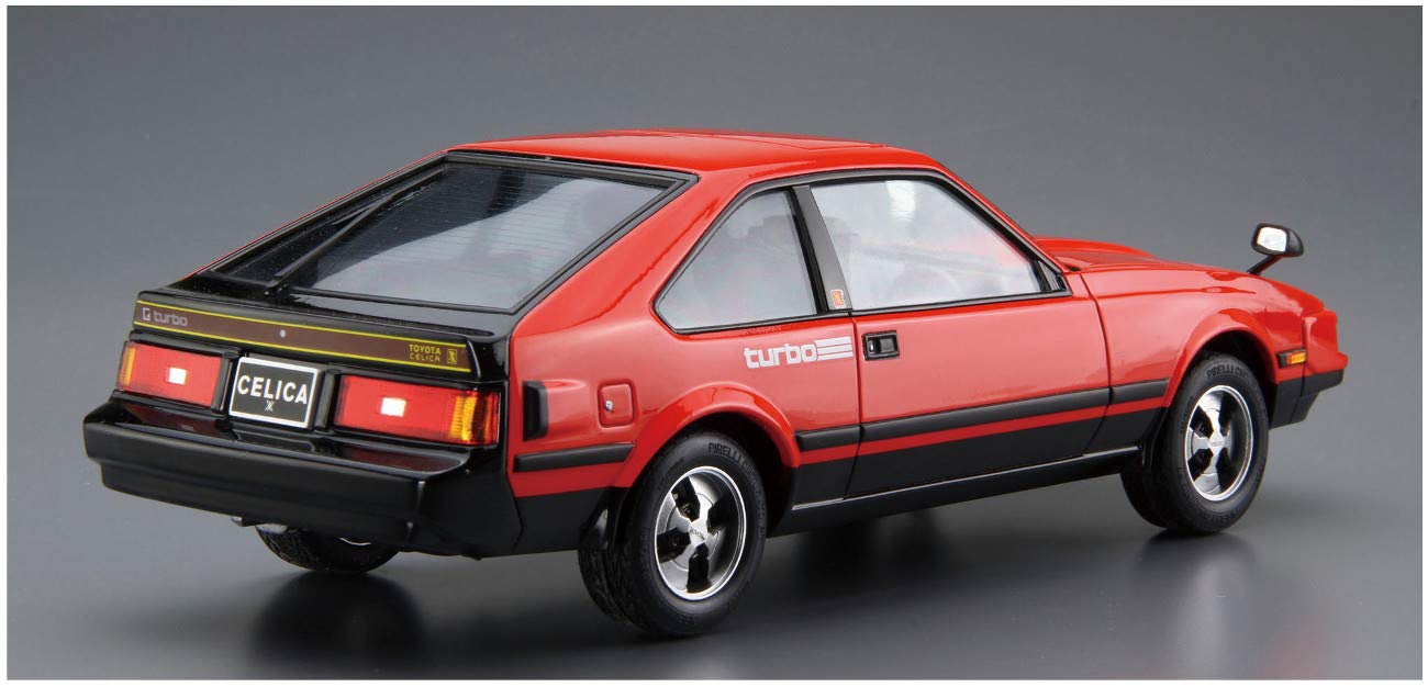 AOSHIMA The Model Car 1/24 Toyota Celica 2800Gt '82 Plastic Model- Japan Figure Store - #1 Bring To You The Best Japanese Goods