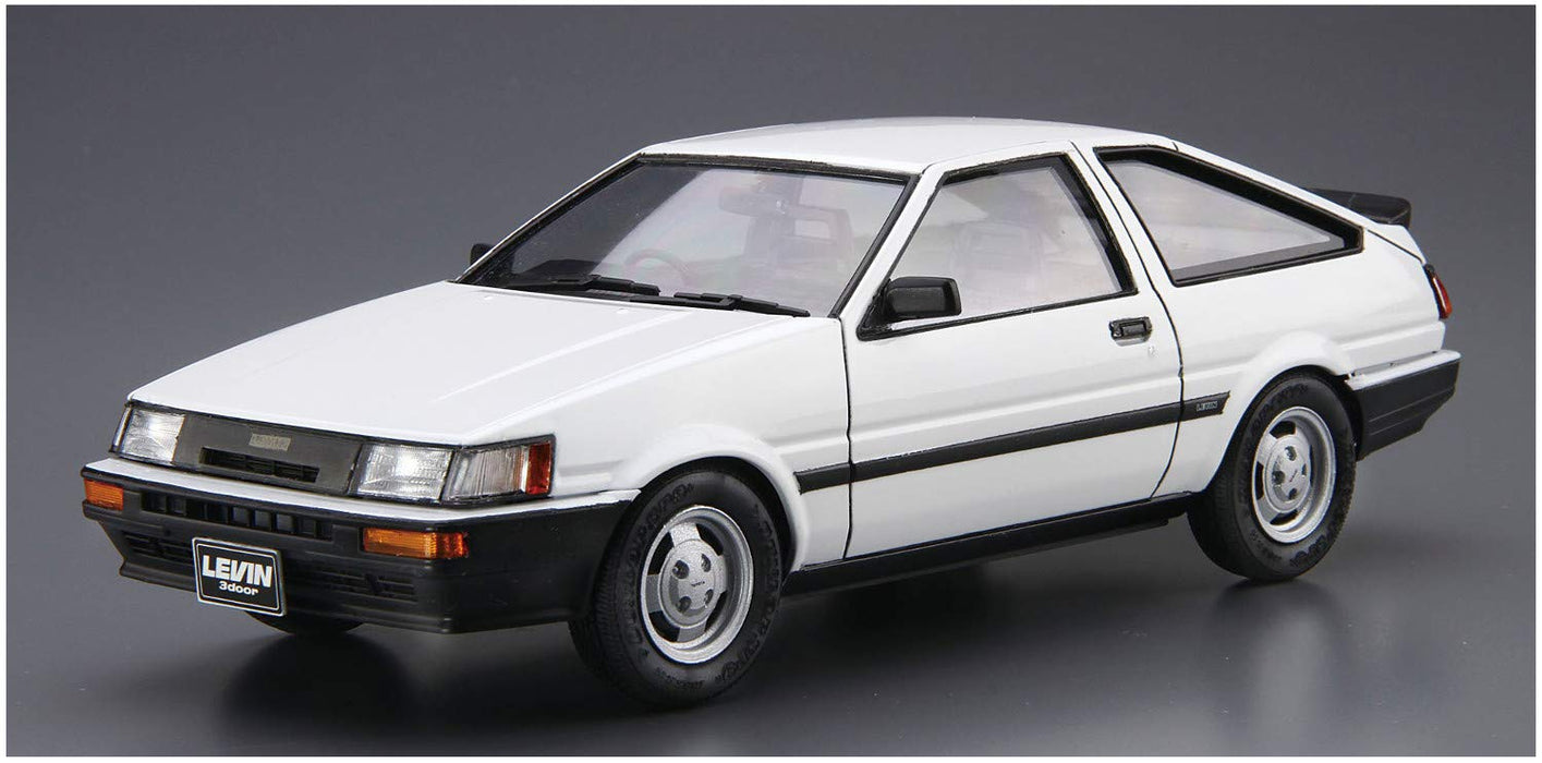 AOSHIMA 59685 The Model Car 085 Toyota Ae85 Corolla Levin 1500Sr '85 1/24 Scale Kit- Japan Figure Store - #1 Bring To You The Best Japanese Goods