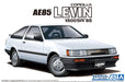 AOSHIMA 59685 The Model Car 085 Toyota Ae85 Corolla Levin 1500Sr '85 1/24 Scale Kit- Japan Figure Store - #1 Bring To You The Best Japanese Goods