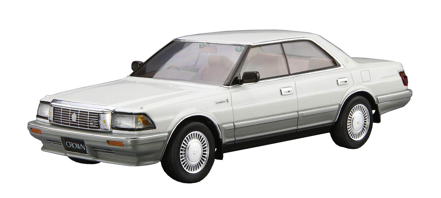AOSHIMA The Model Car 1/24 Toyota Uzs131 Crown Royal Saloon G '89 Plastic Model- Japan Figure Store - #1 Bring To You The Best Japanese Goods