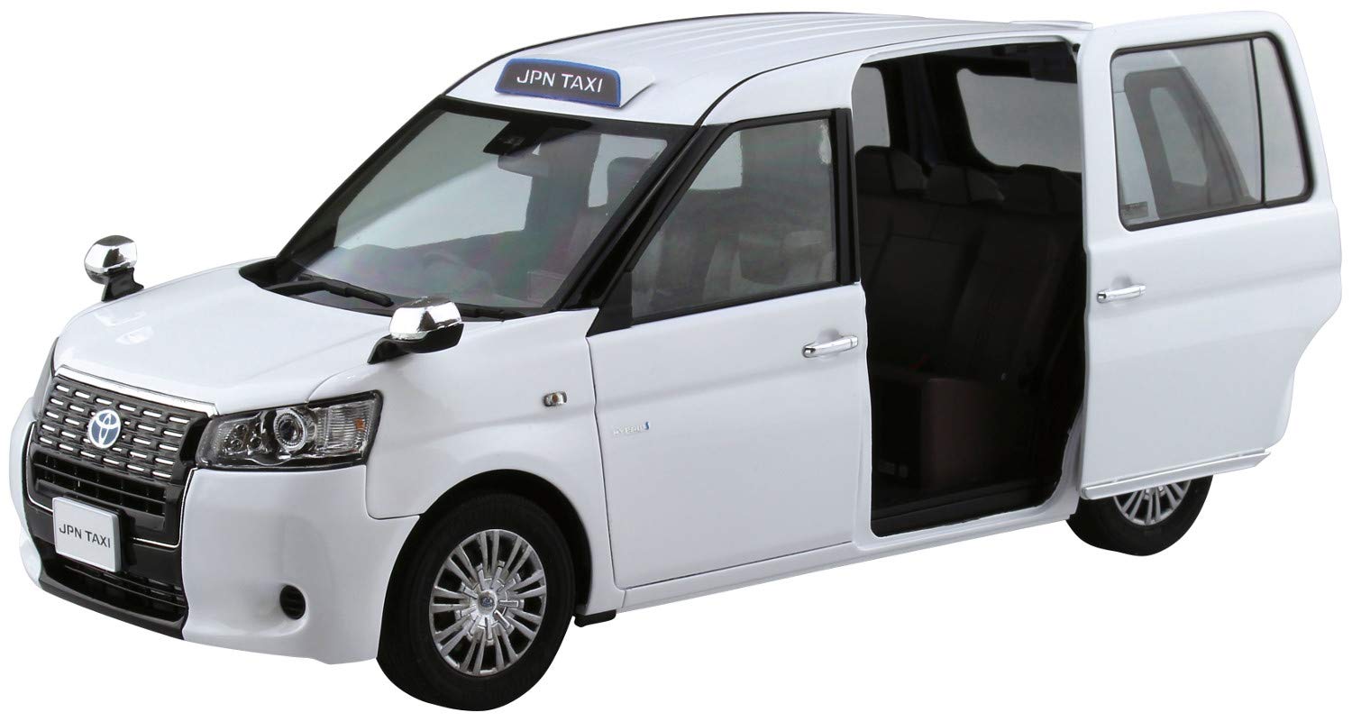 AOSHIMA The Model Car 1/24 Toyota Ntp10 Jpn Taxi '17 Super White Ii Plastic Model- Japan Figure Store - #1 Bring To You The Best Japanese Goods