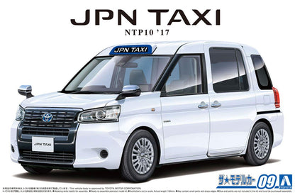 AOSHIMA The Model Car 1/24 Toyota Ntp10 Jpn Taxi '17 Super White Ii Plastic Model- Japan Figure Store - #1 Bring To You The Best Japanese Goods