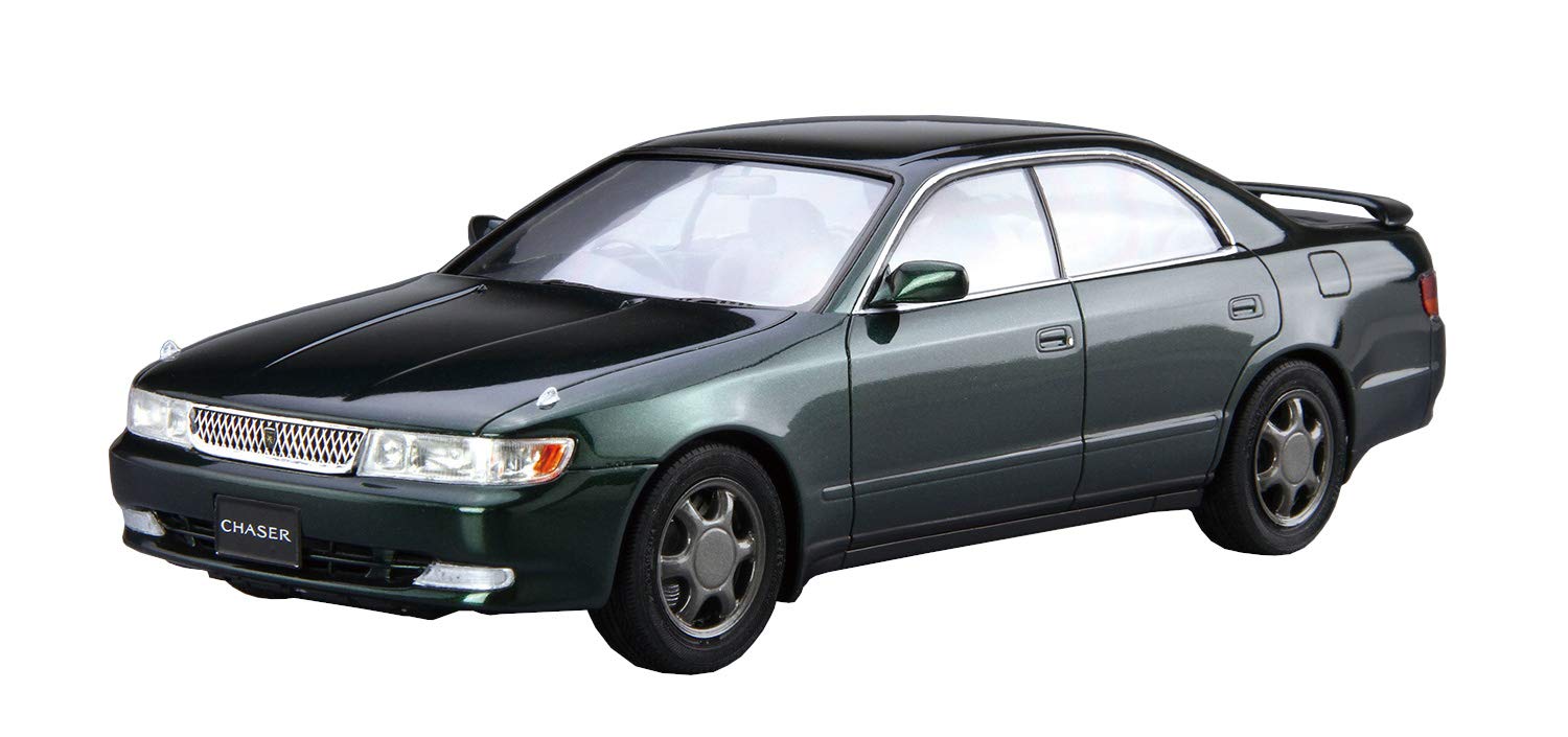 AOSHIMA The Model Car 1/24 Toyota Jzx90 Chaser/ Cresta '93 Plastic Model- Japan Figure Store - #1 Bring To You The Best Japanese Goods
