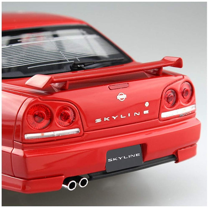 AOSHIMA The Model Car 1/24 Nissan Er34 Skyline 25Gt-X Turbo '98 Plastic Model- Japan Figure Store - #1 Bring To You The Best Japanese Goods