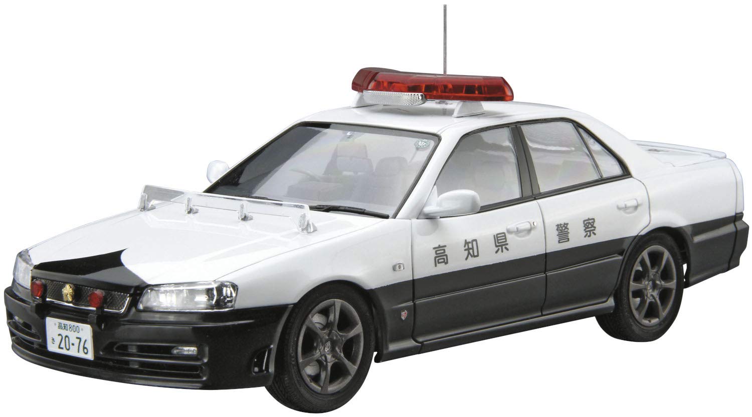 AOSHIMA The Model Car 1/24 Nissan Er34 Skyline Police Car `01 Plastic Model- Japan Figure Store - #1 Bring To You The Best Japanese Goods