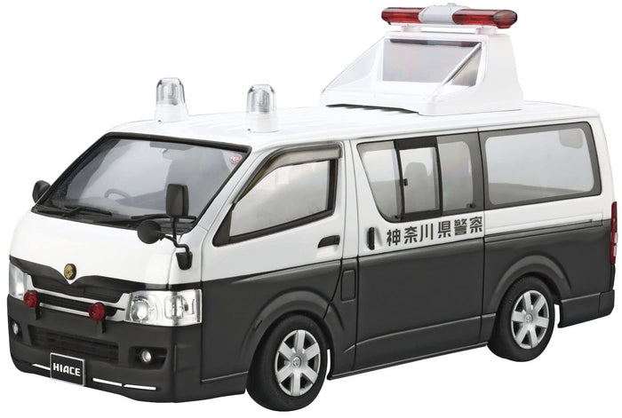 AOSHIMA The Patrol Car 1/24 No.5 Toyota Trh200V Hiace Traffic Accident Handling Vehicle / Area Inspection Vehicle `07 Plastic Model- Japan Figure Store - #1 Bring To You The Best Japanese Goods