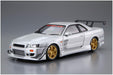 AOSHIMA - 55427 C-West Bnr34 Skyline Gt-R 2002 1/24 Scale Kit- Japan Figure Store - #1 Bring To You The Best Japanese Goods