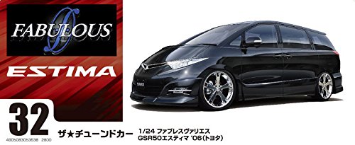 AOSHIMA 53638 Fablous Various Gsr50 Estima '06 Toyota 1/24 Scale Kit- Japan Figure Store - #1 Bring To You The Best Japanese Goods