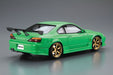Aoshima Bunka Kyozai 1/24 The Tuned Car Series No.42 Nissan Rodek Style S15 Silvia 1999 Plastic Model- Japan Figure Store - #1 Bring To You The Best Japanese Goods