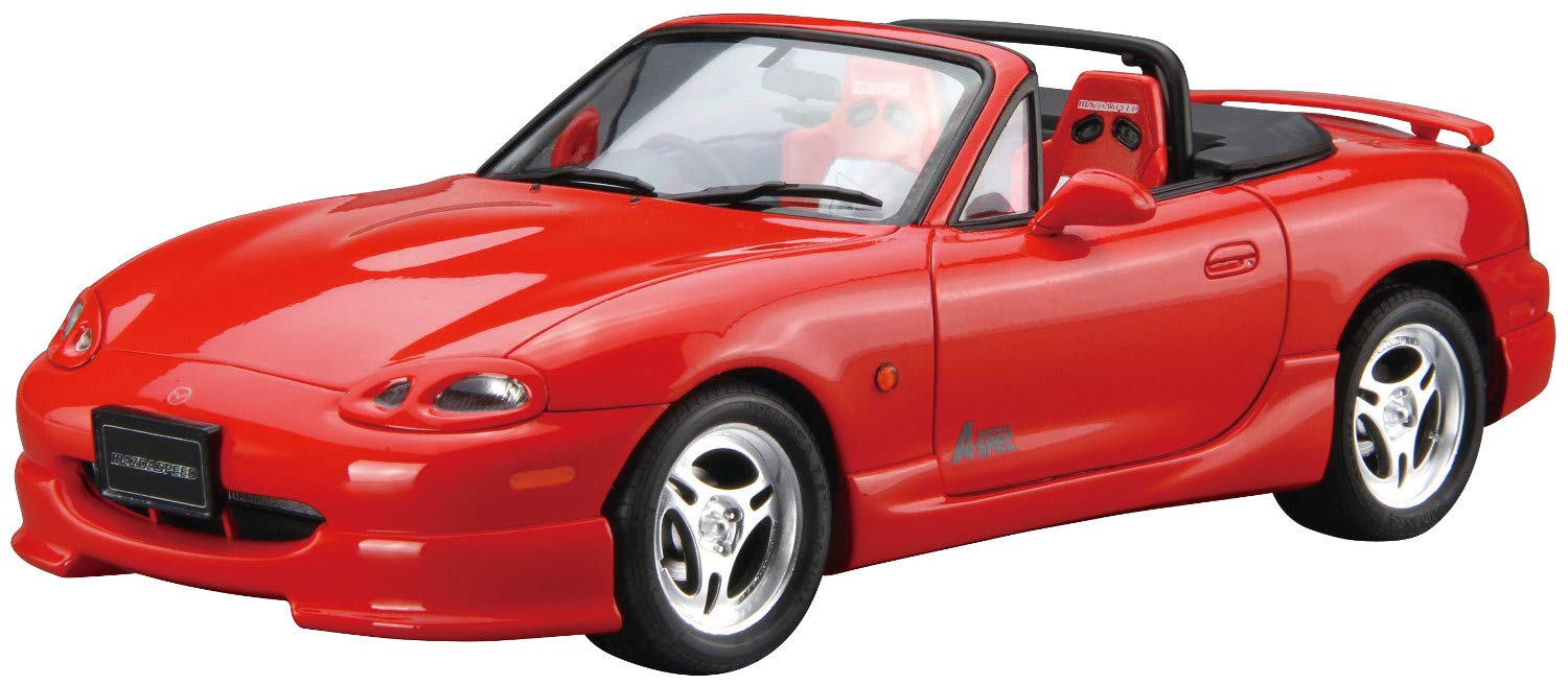 AOSHIMA 57698 Mazdaspeed Nb8C Roadster A Spec '99 Mazda 1/24 Scale Kit- Japan Figure Store - #1 Bring To You The Best Japanese Goods