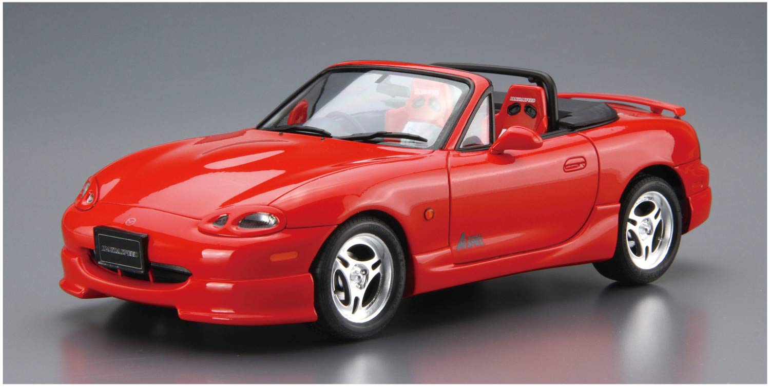 AOSHIMA 57698 Mazdaspeed Nb8C Roadster A Spec '99 Mazda 1/24 Scale Kit- Japan Figure Store - #1 Bring To You The Best Japanese Goods