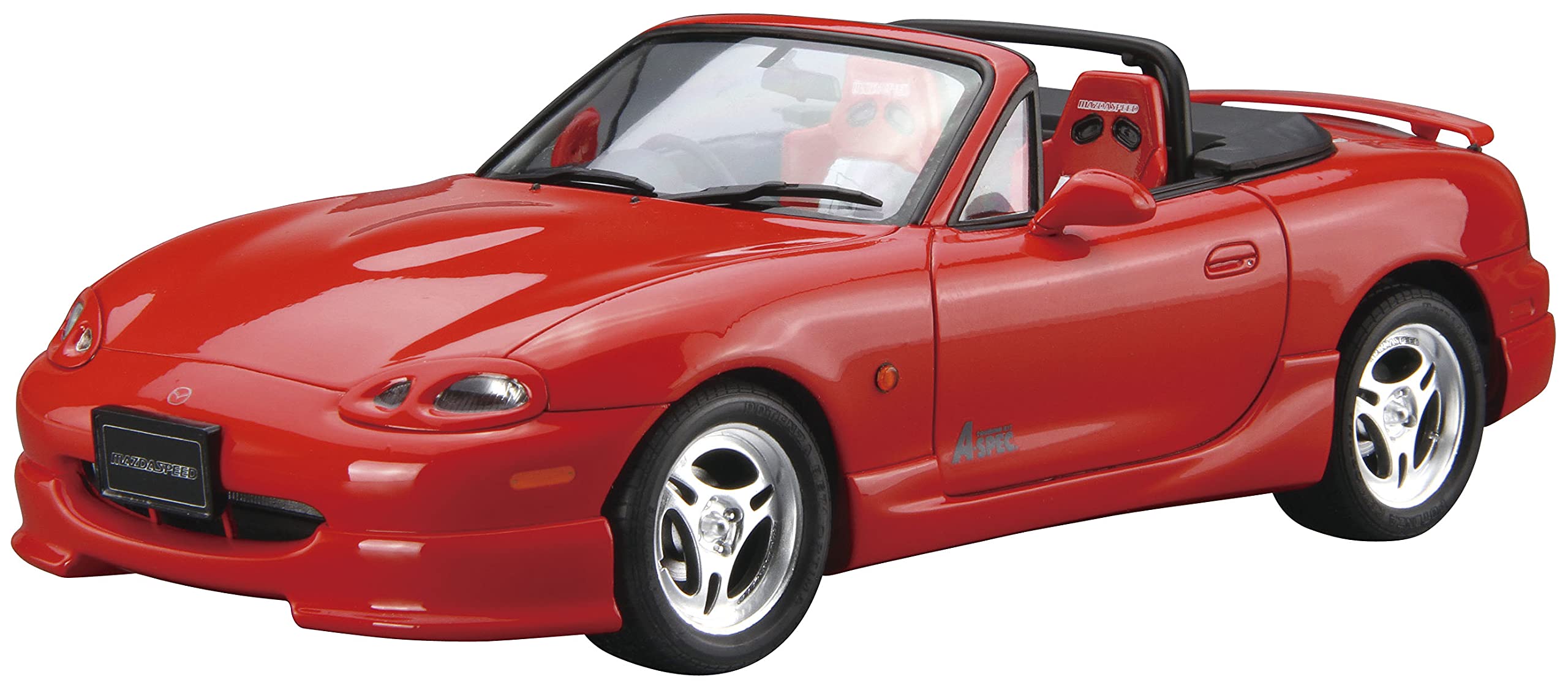 AOSHIMA The Tuned Car 1/24 Mazdaspeed Nb8C Roadster A Spec '99 Mazda Plastic Model- Japan Figure Store - #1 Bring To You The Best Japanese Goods