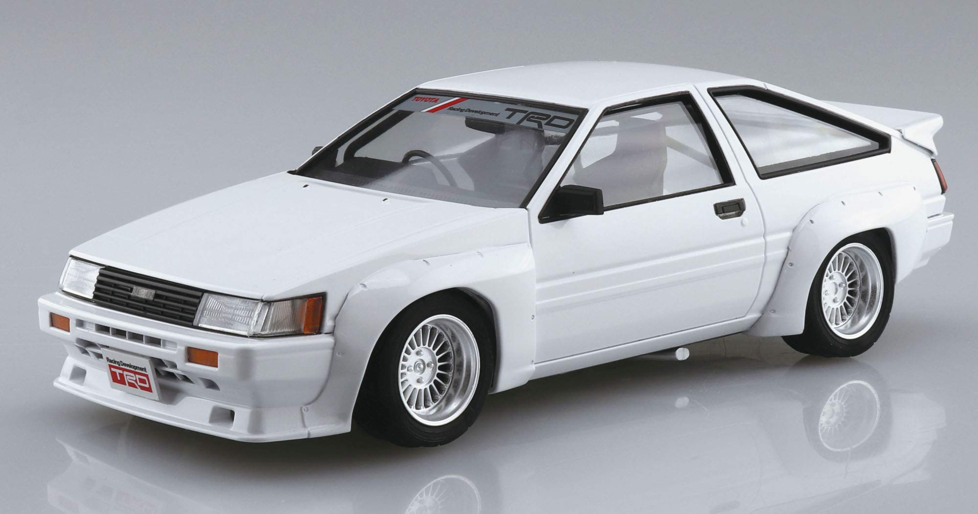 AOSHIMA The Tuned Car 1/24 Toyota Trd Ae86 Corolla Levin N2 Ver. '83 Plastic Model- Japan Figure Store - #1 Bring To You The Best Japanese Goods