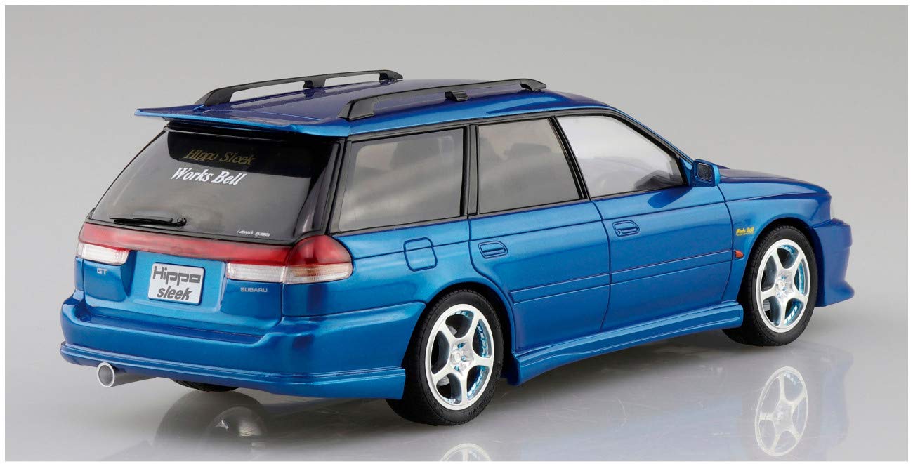 AOSHIMA The Tuned Car 1/24 Subaru Hippo Sleek Bg5 Legacy Touring Wagon '93 Plastic Model- Japan Figure Store - #1 Bring To You The Best Japanese Goods