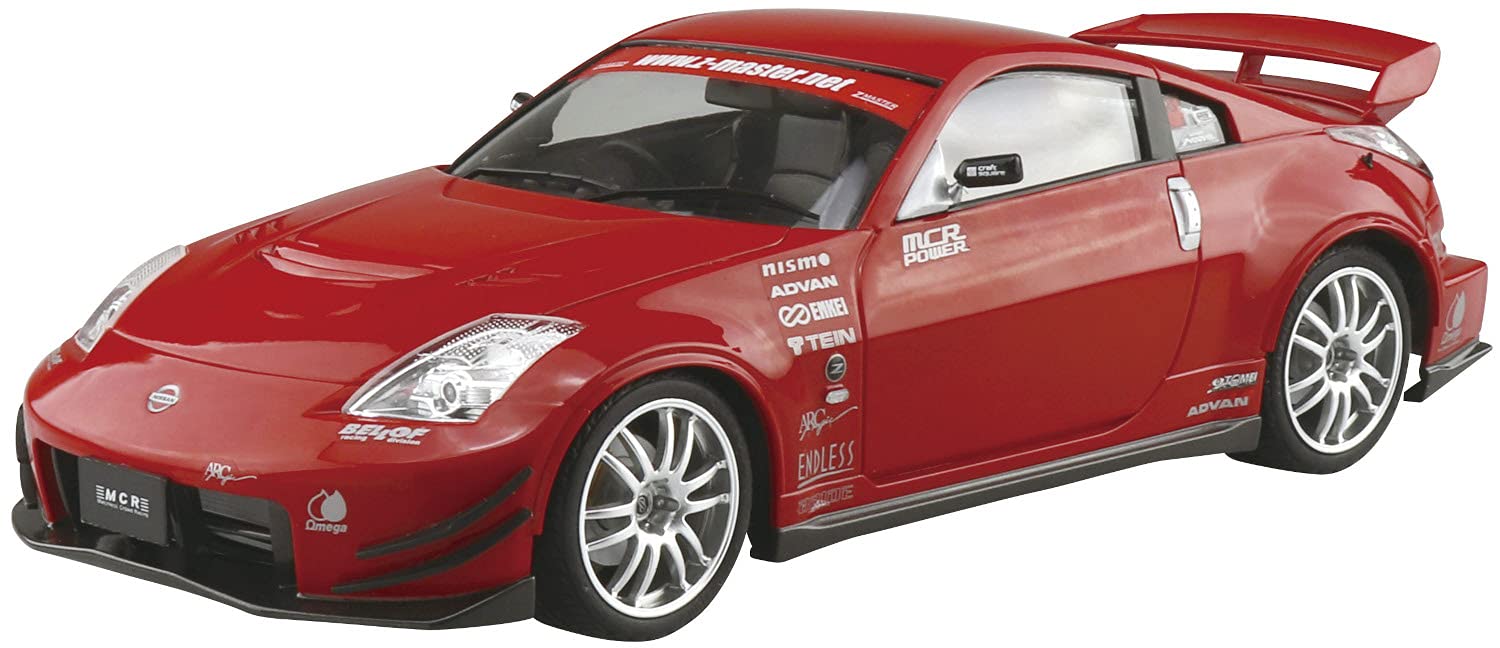 AOSHIMA The Tuned Car No.68 1/24 Nissan Mcr Z33 Fairlady Z '05 Plastic Model- Japan Figure Store - #1 Bring To You The Best Japanese Goods