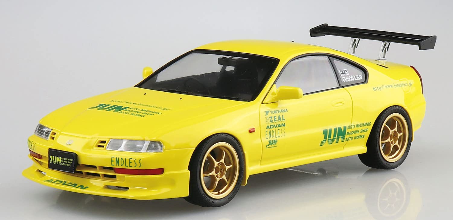 AOSHIMA The Tuned Car No.73 1/24 Jun Auto Mechanic Bb1 Prelude '91 Honda Plastic Model- Japan Figure Store - #1 Bring To You The Best Japanese Goods