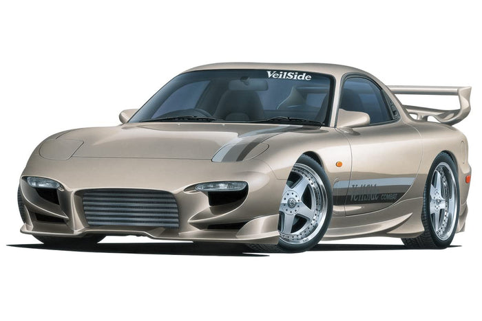 Aoshima The Tuned Car No.77 1/24 Veilside Combat Model Fd3S Rx-7 '99 Mazda Plastic Model- Japan Figure Store - #1 Bring To You The Best Japanese Goods