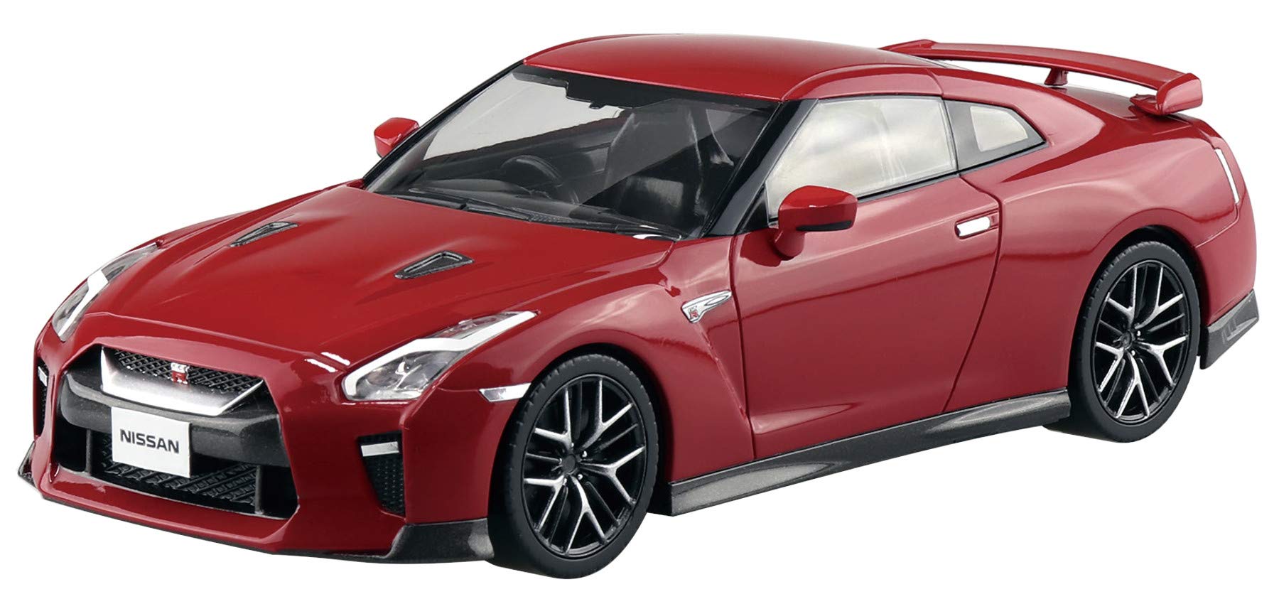 AOSHIMA 58251 07-E Nissan Gt-R Vibrant Red 1/32 Scale Pre-Painted Snap-Fit Kit- Japan Figure Store - #1 Bring To You The Best Japanese Goods