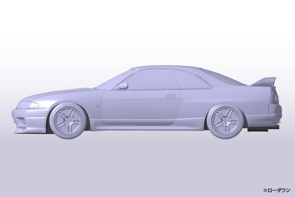 AOSHIMA The Snap Kit 1/32 Nissan R33 Skyline Gt-R Black Plastic Model- Japan Figure Store - #1 Bring To You The Best Japanese Goods