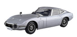 AOSHIMA 56295 Toyota 2000Gt Thunder Silver Metallic 1/32 Scale Pre-Painted Snap-Fit Kit- Japan Figure Store - #1 Bring To You The Best Japanese Goods