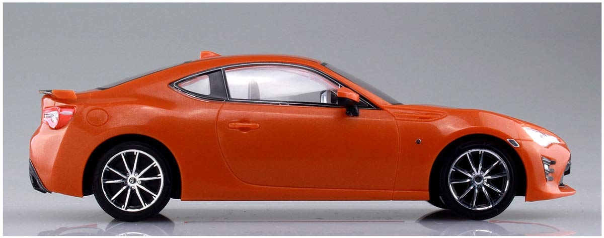 AOSHIMA 54192 Toyota 86 Orange Metallic 1/32 Pre-Painted Snap-Fit Kit- Japan Figure Store - #1 Bring To You The Best Japanese Goods