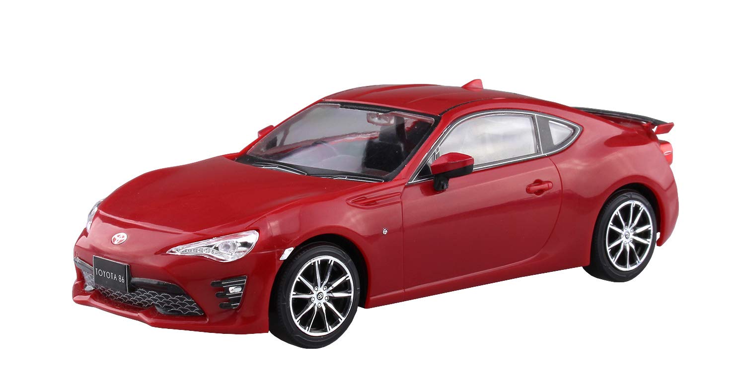 AOSHIMA 57544 Toyota 86 Pure Red 1/32 Scale Pre-Painted Snap-Fit Kit- Japan Figure Store - #1 Bring To You The Best Japanese Goods