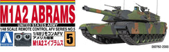 AOSHIMA 00809 Rc Afv Series No. 5 Us Army M1A2 Abrams 1/48 Scale Kit- Japan Figure Store - #1 Bring To You The Best Japanese Goods