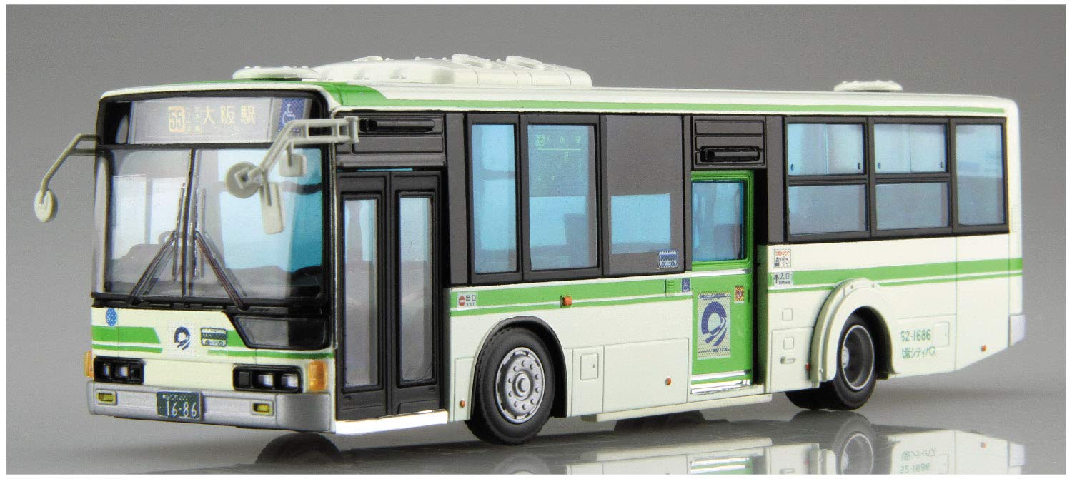 AOSHIMA 57254 Mitsubishi Fuso Mp37 Aero Star Osaka Metro 1/80 Scale Kit- Japan Figure Store - #1 Bring To You The Best Japanese Goods