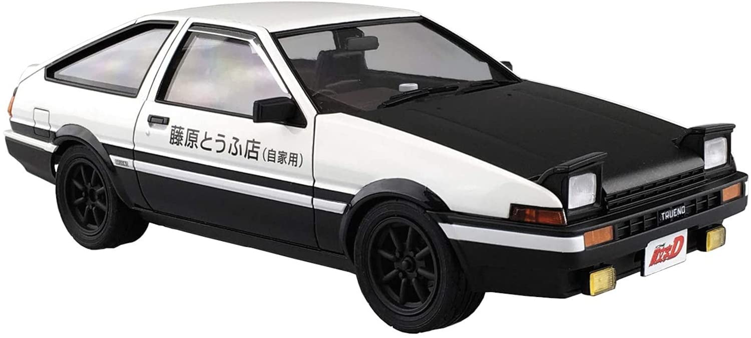 AOSHIMA The Model Car 1/24 Takumi Fujiwara Ae86 Trueno Volume 37 Plastic Model- Japan Figure Store - #1 Bring To You The Best Japanese Goods