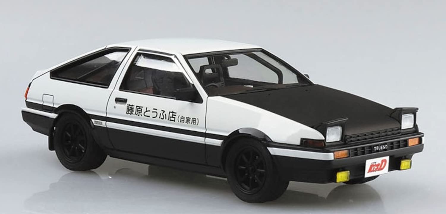 AOSHIMA The Model Car 1/24 Takumi Fujiwara Ae86 Trueno Volume 37 Plastic Model- Japan Figure Store - #1 Bring To You The Best Japanese Goods