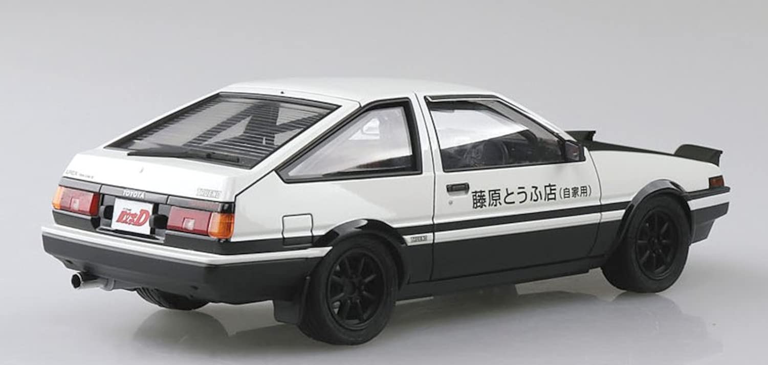 AOSHIMA The Model Car 1/24 Takumi Fujiwara Ae86 Trueno Volume 37 Plastic Model- Japan Figure Store - #1 Bring To You The Best Japanese Goods