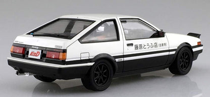 AOSHIMA Pre-Painted 1/24 Initial D Takumi Fujiwara Ae86 Trueno Project D Spec Plastic Model- Japan Figure Store - #1 Bring To You The Best Japanese Goods