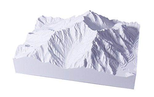 AOSHIMA Yamanami Northern Alps 1/50000 Hotakadake And Myoujindake- Japan Figure Store - #1 Bring To You The Best Japanese Goods