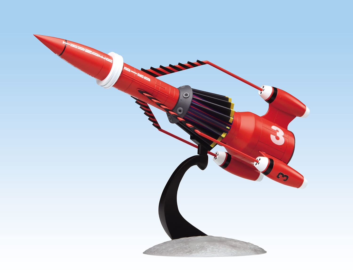 AOSHIMA Thunderbirds 1/350 Thunderbird No.3 Plastic Model- Japan Figure Store - #1 Bring To You The Best Japanese Goods