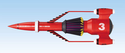 AOSHIMA Thunderbirds 1/350 Thunderbird No.3 Plastic Model- Japan Figure Store - #1 Bring To You The Best Japanese Goods