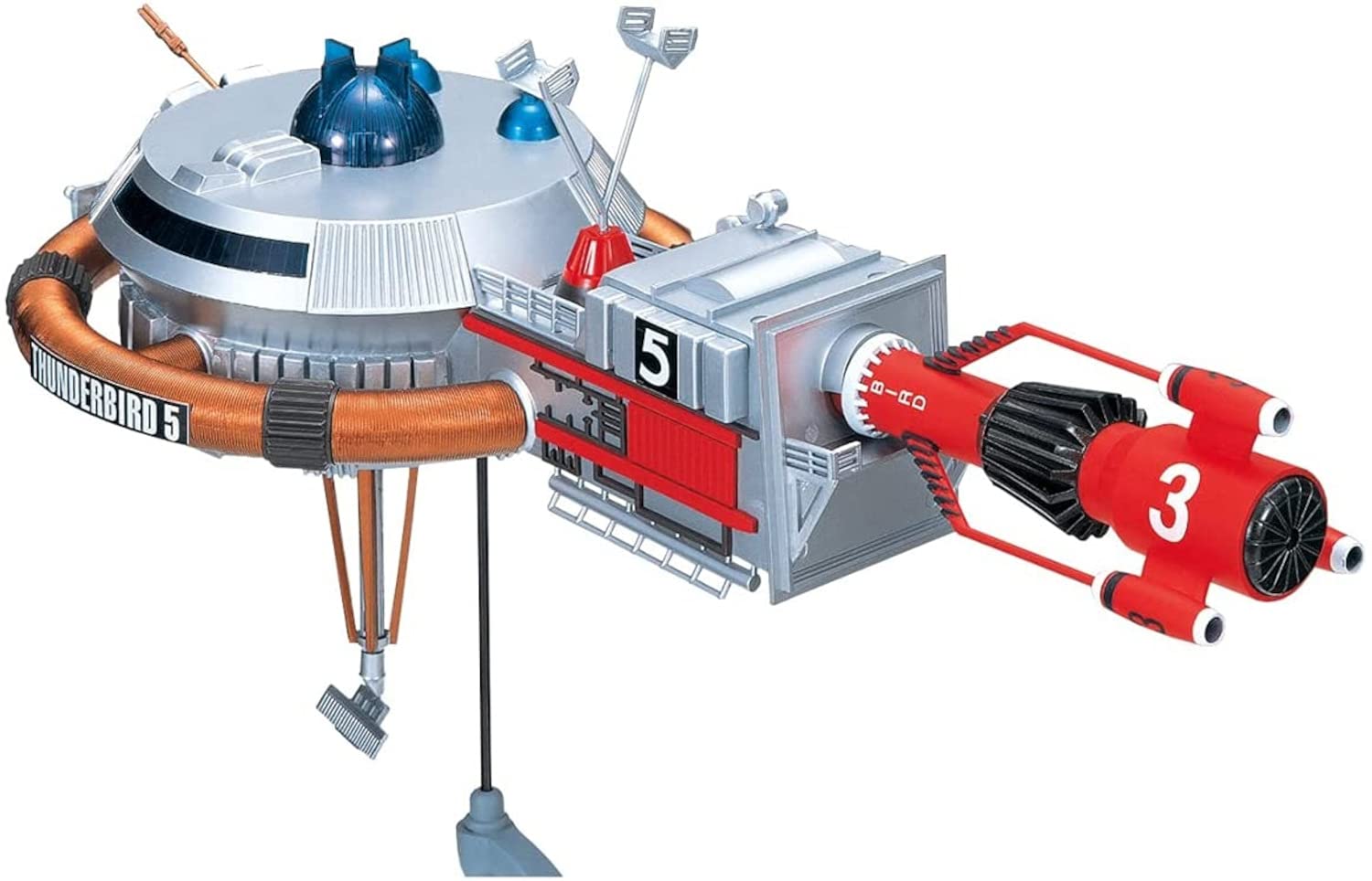 Aoshima Bunka Kyozai Thunderbird No.5 Thunderbird No. 5 3 Electric Model Non-Scale Plastic Model- Japan Figure Store - #1 Bring To You The Best Japanese Goods