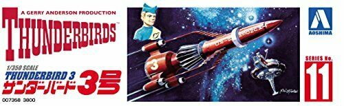 Aoshima Thunderbirds 3 Plastic Model Kit