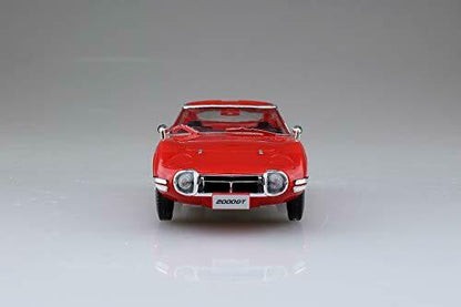 Aoshima Toyota 2000gt Solar Red 1/32 Scale Plastic Model