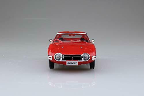 Aoshima Toyota 2000gt Solar Red 1/32 Scale Plastic Model